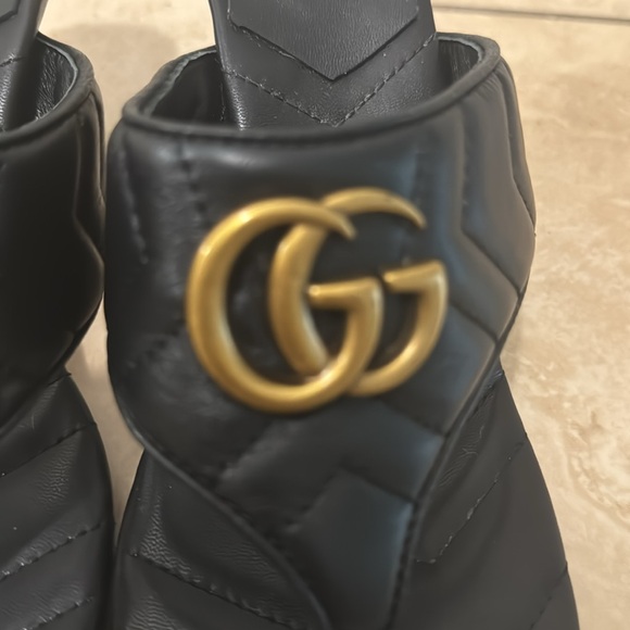 Gucci Black Sandal Heels Black, EU 41 - Picture 4 of 8